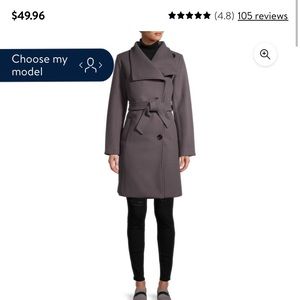 NWT: Mark Alan New York Belted Coat